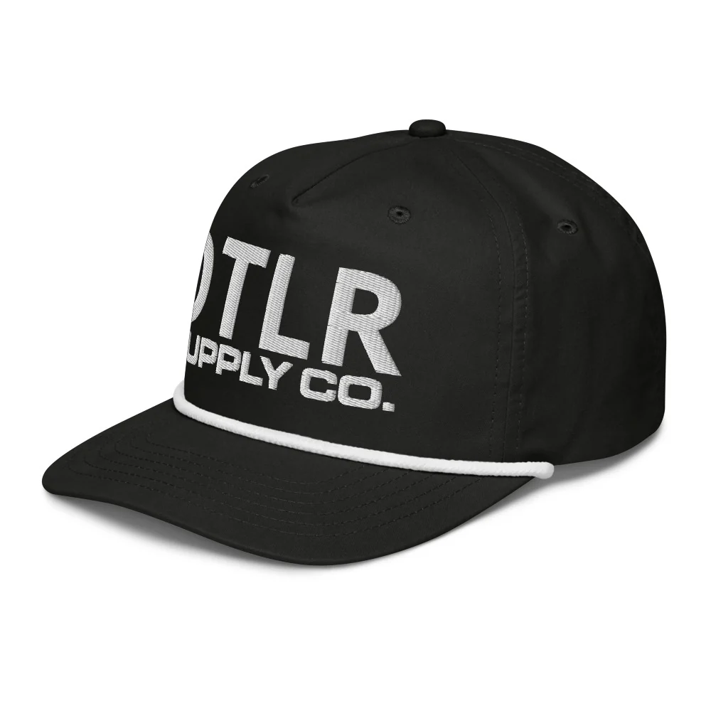 DTLR SUPPLY ROPE HAT - Black - Image 2