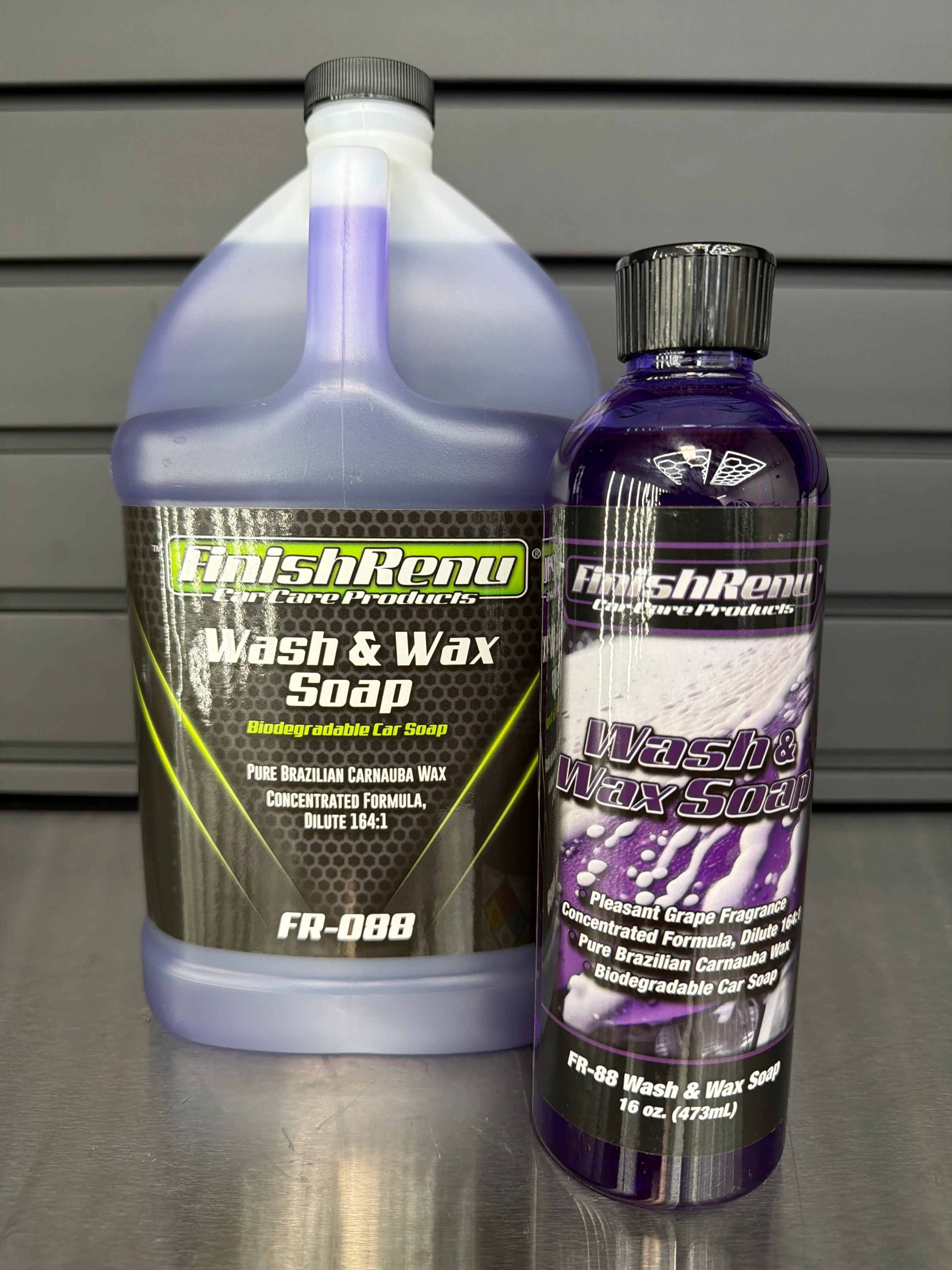 FINISH RENU Wash & Wax - Premier Exterior Car Soap with Wax