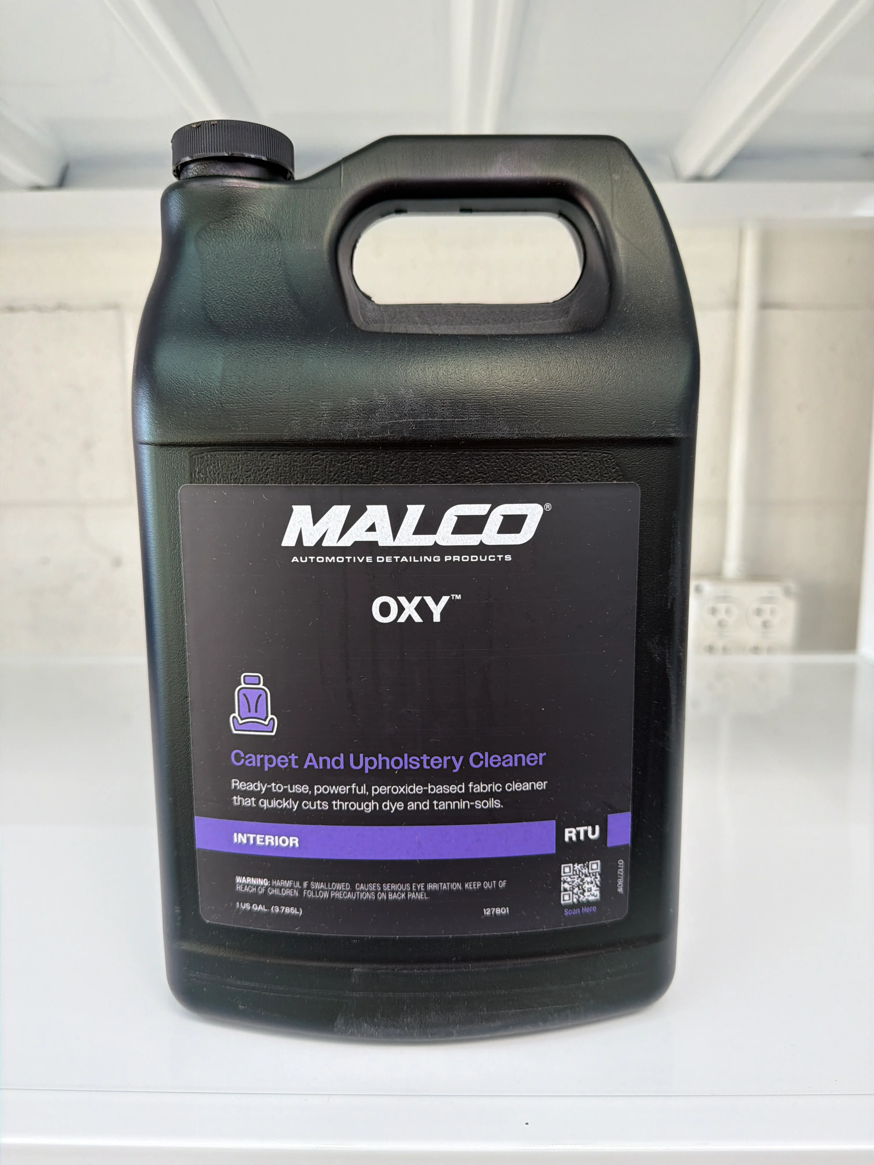 Malco Oxy carpet and upholstery