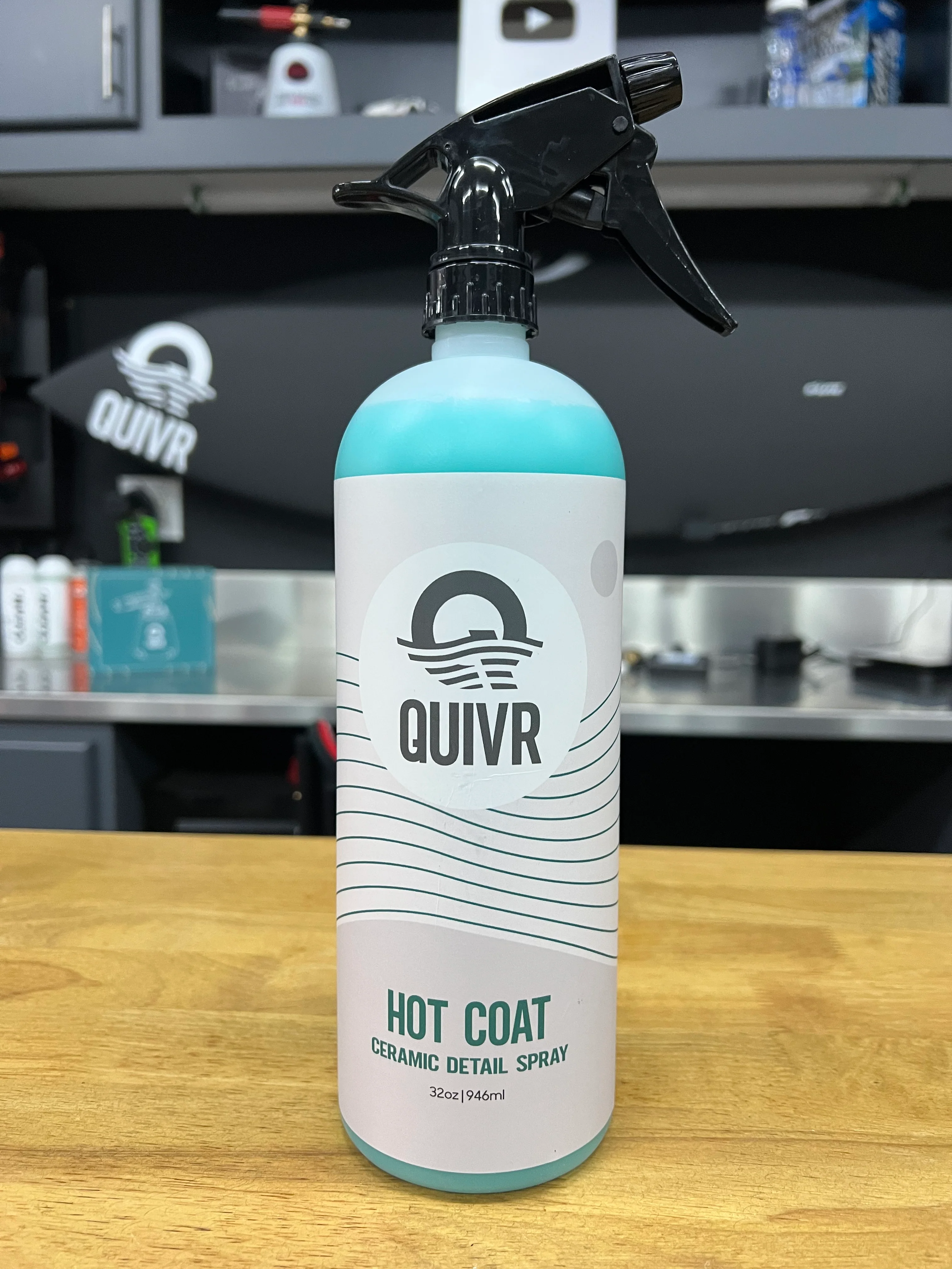 QUIVR Hot Coat Ceramic Detail Spray