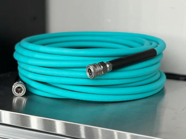 QUIVRFLEX Pressure Wash Hose (5/16 Teal) - Image 2